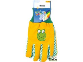 Dětské rukavice žluté Stocker