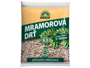 Drť mramorová 5l - 7-14mm