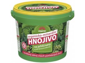 Hnojivo na Jehličnany a Okrasné dřeviny - 10kg