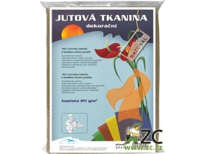 Jutová tkanina 1,3x1m - přírodní