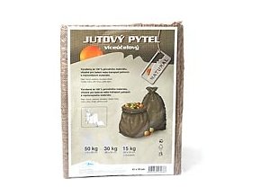 Jutový pytel s úvazkem 15kg