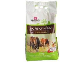 Koňský hnůj speciál s rohovinou Rosteto - 3kg