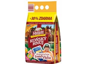 Koňský hnůj Váňův - 2,5kg + 30%  zdarma