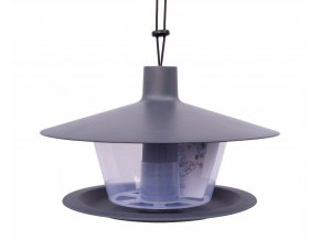 Krmítko pro venkovní ptactvo plast - Finch tm. antracit + tm. antracit
