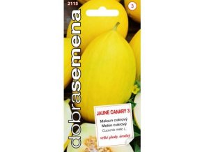 48407 meloun cukrovy jaune canary3 20s dobra semena