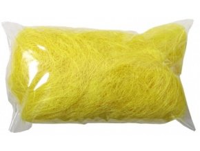 Sisálové vlákno 50g - žluté