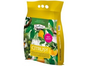 Substrát Rašelina Premium pro Citrusy - 5l