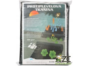 Tkaná textilie 90g - 2x5m černá