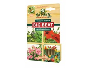 Tyčinky NATURA Big Beat přírodní - 12ks