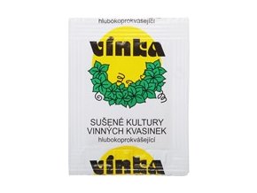 Vinka - sušené kultury vinných kvasinek