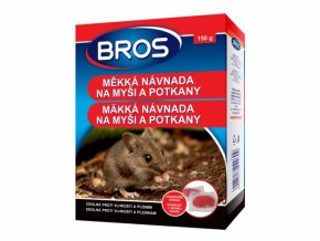 Bros - měkká návnada na myši a potkany 150g