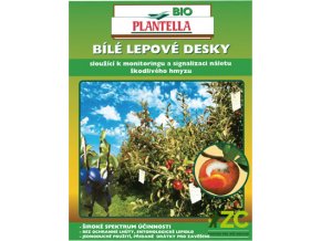 Desky Bio Plantella bílé - univerzální 10 ks