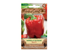 Paprika zeleninová k rychlení TOVA F1 - hybrid 64482 - Moravoseed