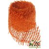 Jutová stuha Rosteto 4 cm x 3 m - oranžová (2 ks)