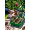 Minipařeniště M PLUS + 24 sadbováčků NATUR 36x22x13cm