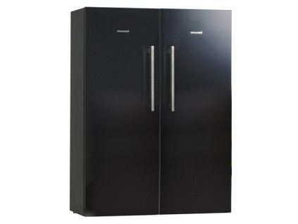 SIDE BY SIDE Snaige C31 F27 A++ čer. sklo