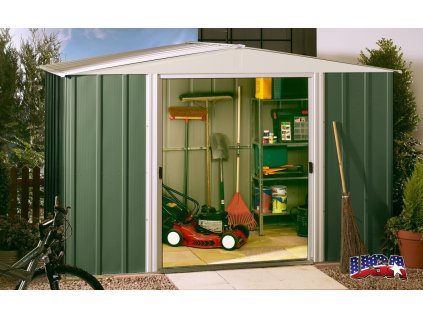 24993 1 zahradni domek arrow dresden 108 zeleny