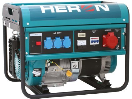 61211 elektrocentrala benzinova 13hp 6 0kw 400v 2 2kw 230v