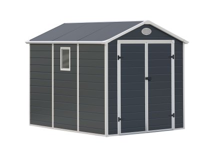 63314 1 zahradni domek g21 pah 523 188 x 278 cm plastovy sedy