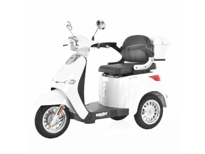 65585 hecht citis max white e skutr trikolka
