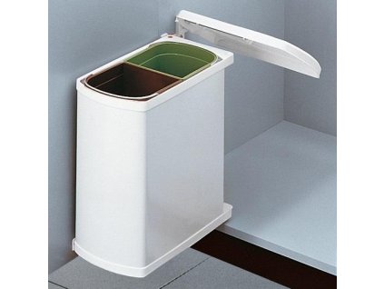 69236 hailo as duo 8 8 oko flex bily vestavny odpadkovy kos