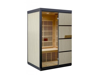 71993 healthland deluxe 2222 carbon bt infrasauna