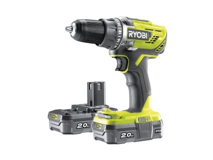 72719 ryobi r18dd3 220s aku 18 v kompaktni sroubovak vrtacka 2x 2ah baterie nabijecka one