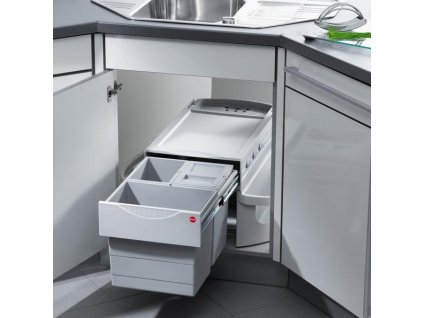 75335 hailo as rondo 18 8 5 8 5 d me svetle sedy vestavny odpadkovy kos