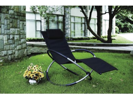 76015m black textilene silver powder coating