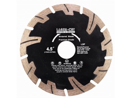 77168 l00121 diamantovy kotouc segmentovy 115 x 22 23 x 7mm lsp