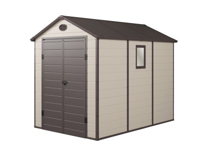 78467 zahradni domek g21 pah 523 188 x 278 cm plastovy bezovy