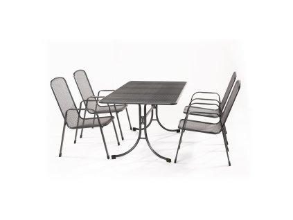 Garland Bani 4+ - sestava nábytku z tahokovu (4x židle Savoy, 1x stůl Universal)
