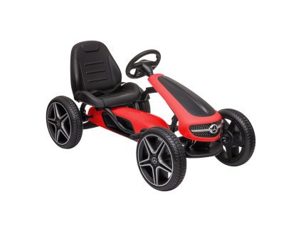 MERCEDES BENZ PEDAL GO KART RED