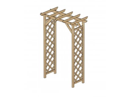 89054 pergola na ruze lanitplast s7012 lg2405