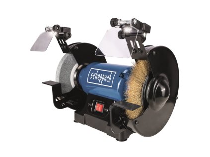 96282 scheppach sm 200 lb dvoukotoucova bruska kotouc kartac