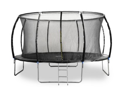 99885 trampolina g21 spacejump 430 cm cerna s ochrannou siti schudky zdarma