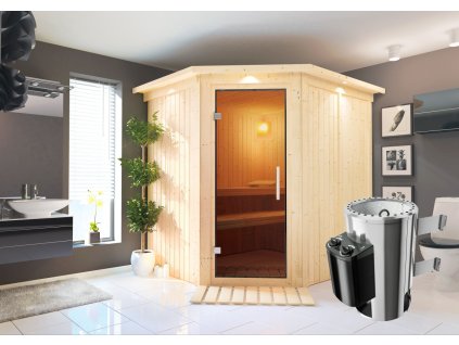 114861 finska sauna karibu siirin 71376 set s kamny 3 6 kw 71312 lg2757