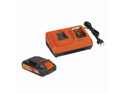 116724 powdp9063 nabijecka 20v 40v plus baterie 20v li ion 3 0ah