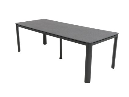 Garland Rocco - stůl s hliníkovým rámem a kompozitovou deskou Creatop 230 x 95 x 74 cm