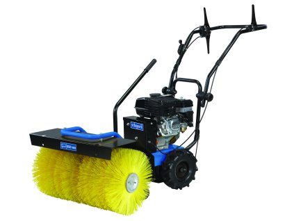Scheppach SC 2400 P - motorový zametací kartáč + sněhová radlice + zásobník