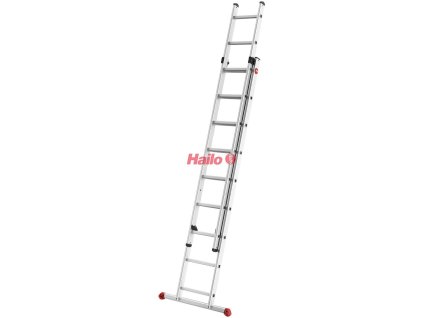 58920 hailo profistep duo 2x9 pricek hlinikovy zebrik