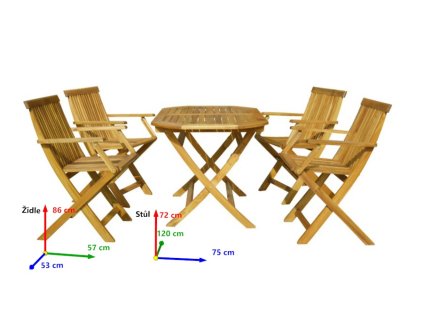 15777 hecht basic set 4 set zahradniho nabytku