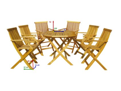 15834 hecht basic set 6 set zahradniho nabytku