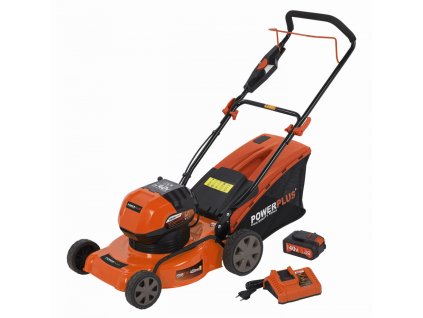 POWDPG7567 - Aku sekačka 40V LI-ION 400mm plus nabíječka plus baterie 40V 2,0 Ah
