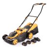 75113 riwall pro ralm 3820 set akumulatorova travni sekacka 2x 4ah baterie 2x nabijecka 20 v