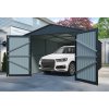138260 riwall pro rmcg 20x10 anthracite kovova garaz 3 x 6 m se sedlovou strechou antracit