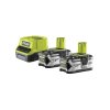 52711 ryobi rc18120 240 sada 2x 18 v lithium iontova baterie 4 ah s nabijeckou rc18120 one