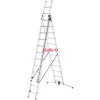 53547 hailo profilot 3 dilny hlinikovy zebrik 3x12 pricek