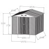 56186 hecht 8x8 plus zahradni domek