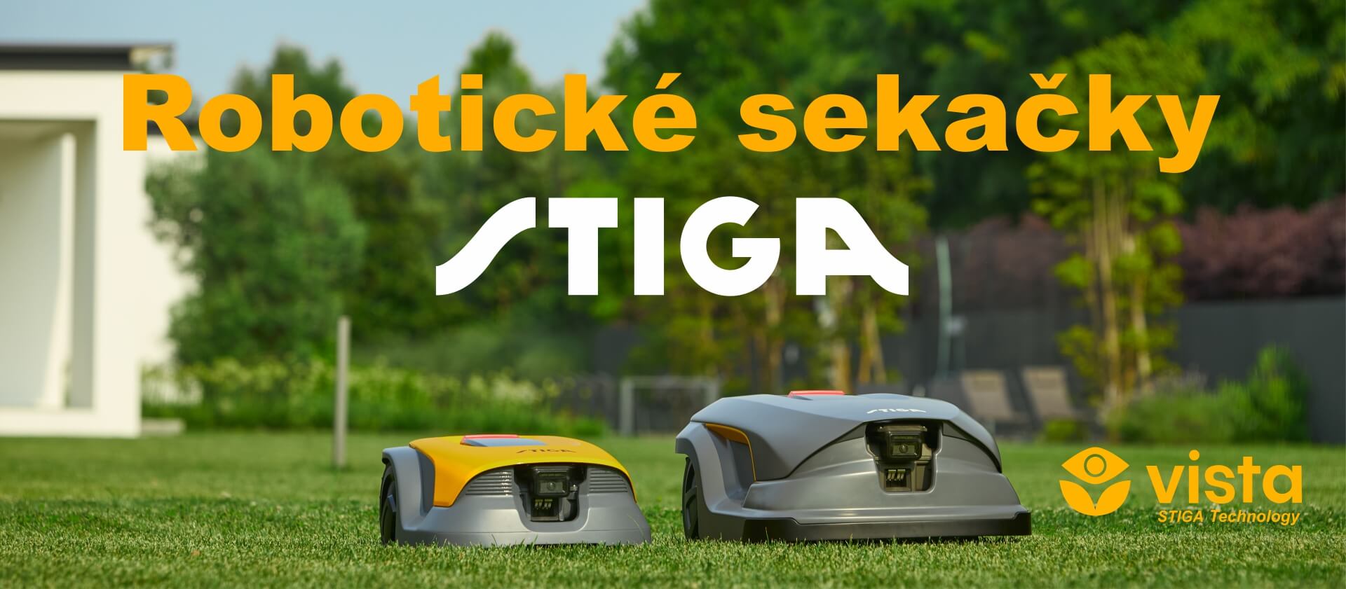 Robotická sekačka bez drátu Stiga